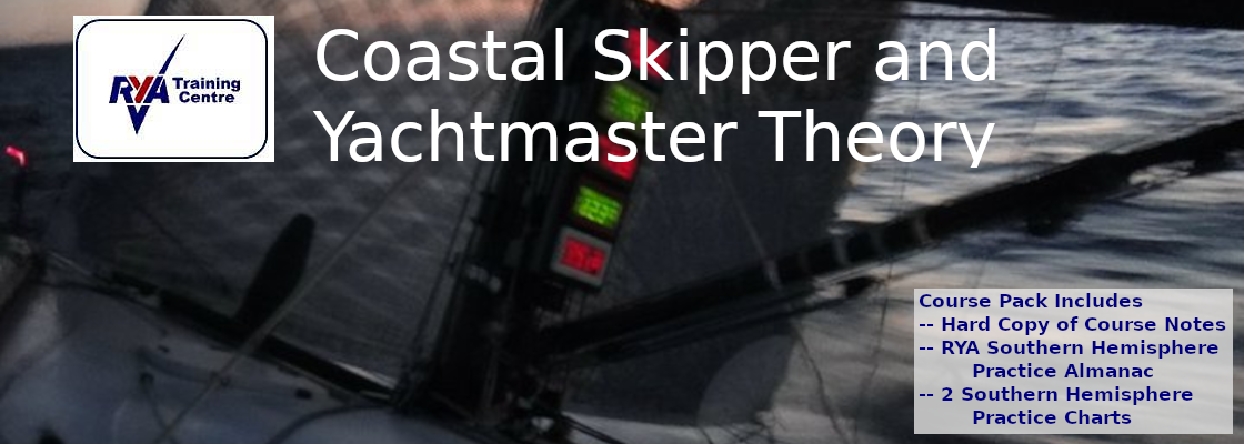 RYA Coastal Skipper /Yachtmaster Theory $590